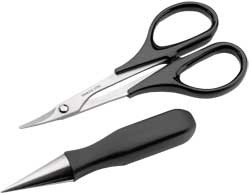 Du-Bro RC Body Reamer & Scissors Set