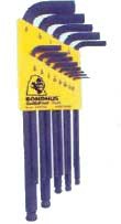Conjunto Chaves L Hex Red 1.5-5 mm