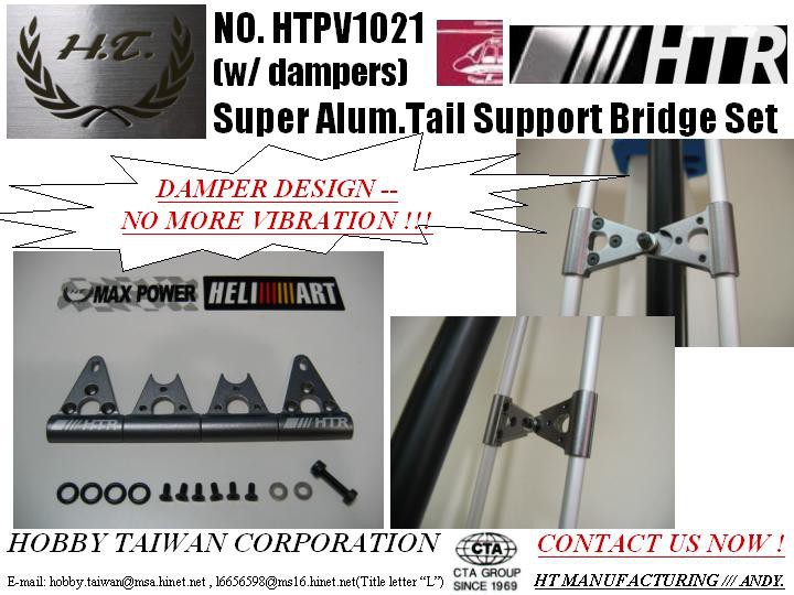 SUPER ALUM. TAIL SUPORTE SET