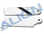 T-REX 500 - CF Tail Rotor Blades (White)