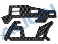 T-REX 450SE - SE V2 Side Frame (Black) (1Up + 1 Lo)