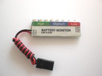 RECEIVER BATTERY MINITOR