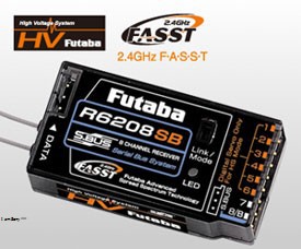 Futaba R6208SB (8ch.) 2.4GHZ BUS41