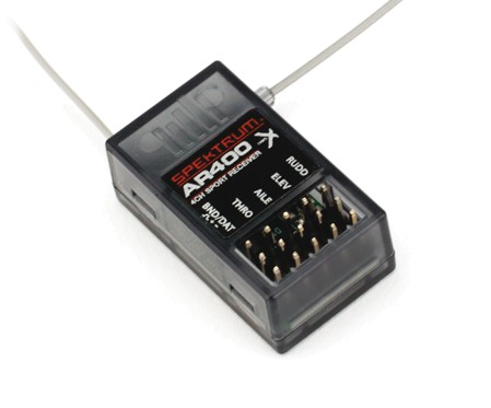 Spektrum AR400 DSMX 4 Ch 2.4Gz Sport Receiver