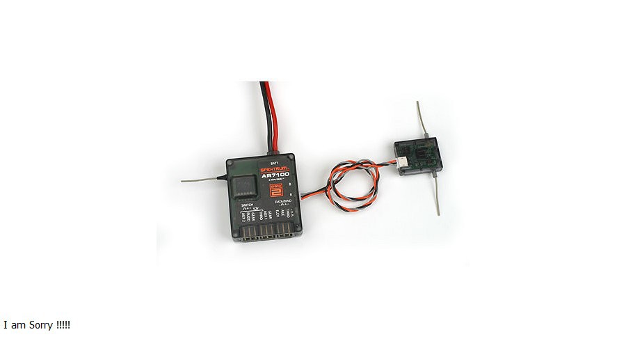 Spektrum AR7100 7 Channel DSM2 Heli Receiver