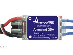 Arrowind 35A ESC (Switch BEC)