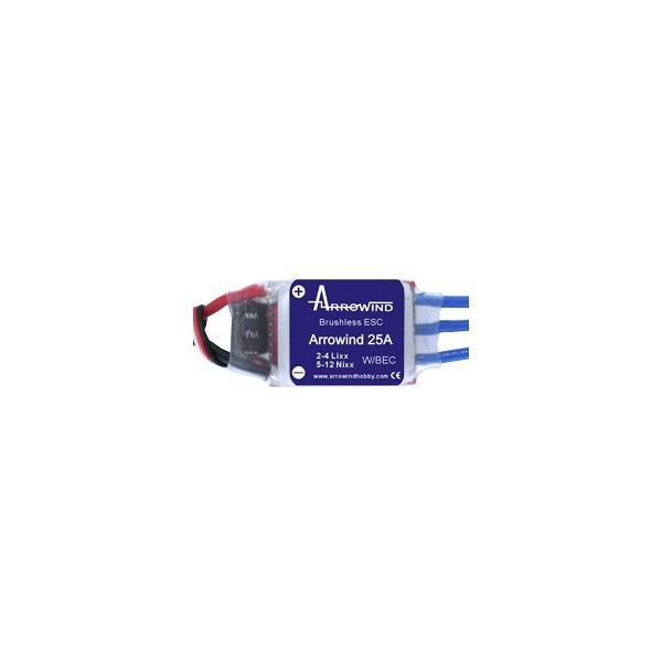 Arrowind 25A ESC (Switch BEC)