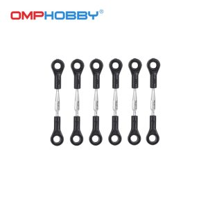 OSHM2014 OMP M2 – Servo Linkage Rod set (6pcs)